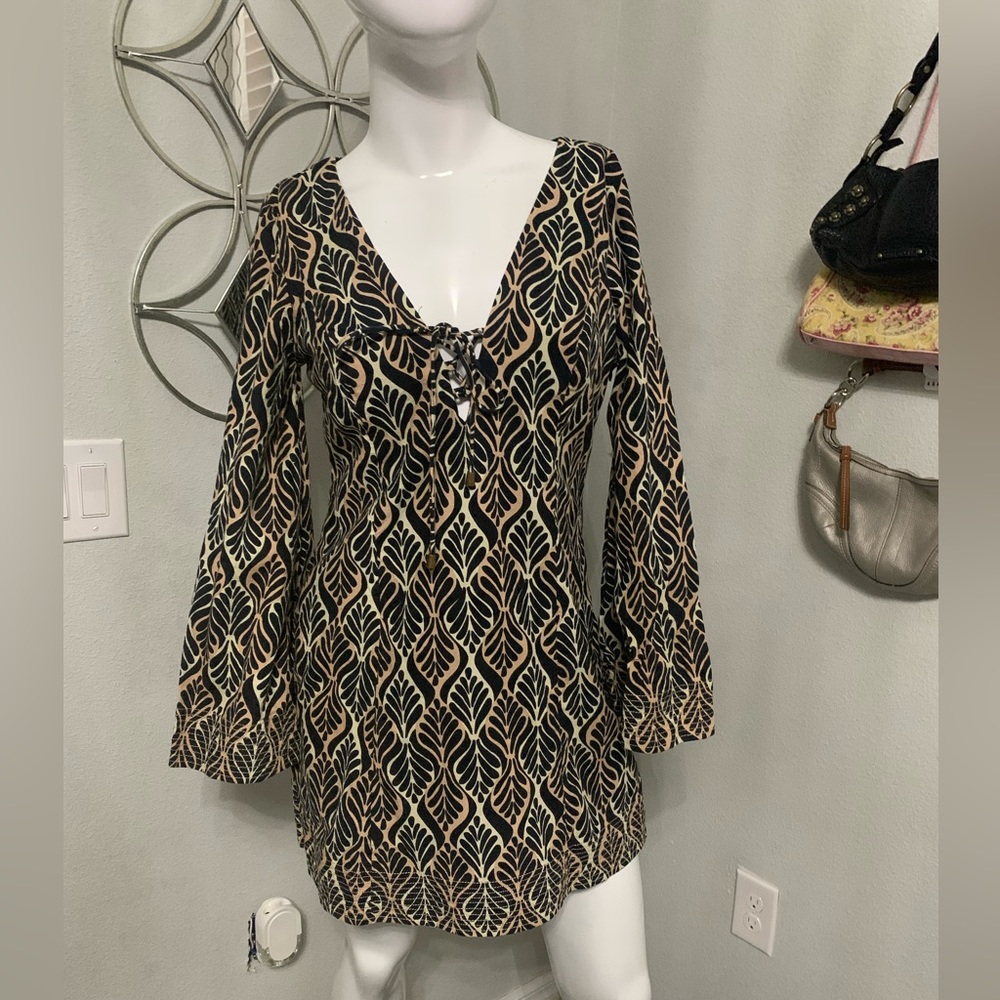 Free people size medium dress bell sleeve